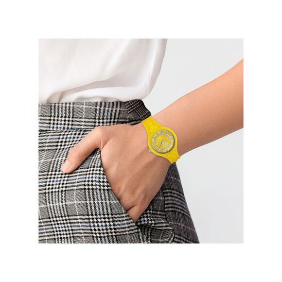 Versus Versace Fire Island Studs Strap Watch Yellow Womens - Picture 4 of 5